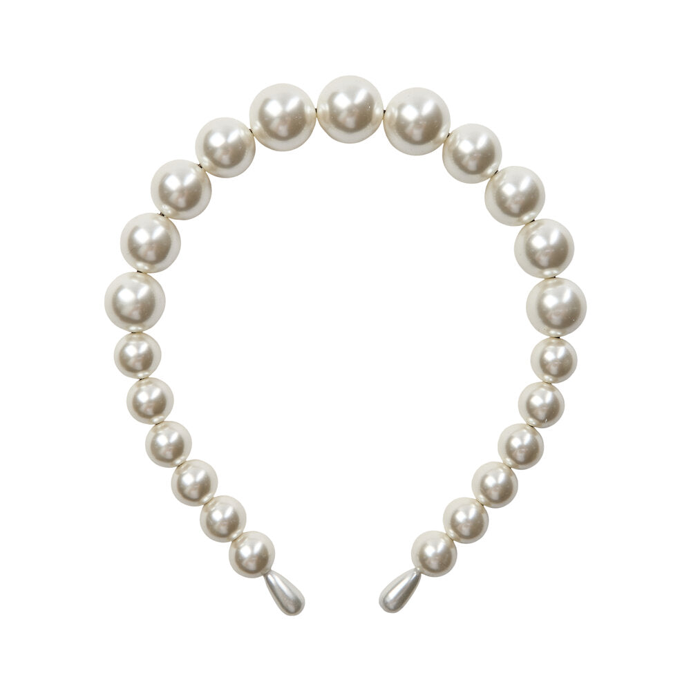 Perle hårbøjle - stor